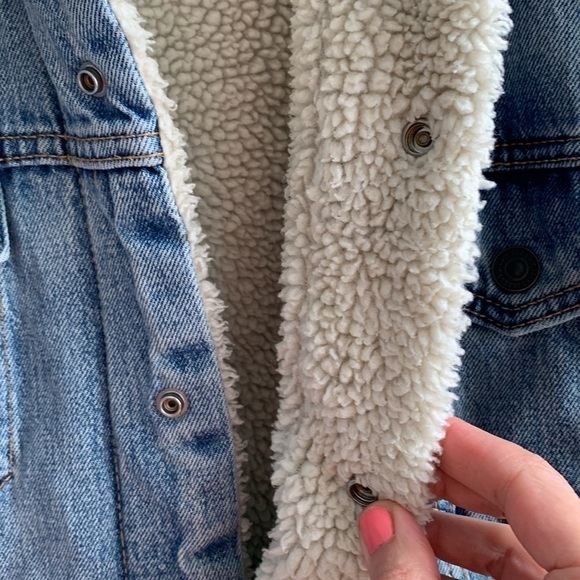 Classic Levi’s Trucker Jacket With Plush Fur Collar SHERPA TRUCKER JACKET, XXL* - Picture 7 of 16